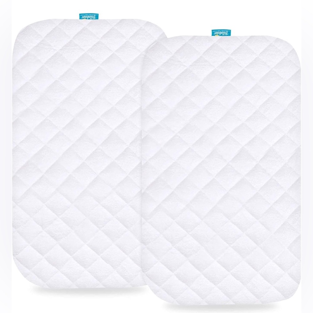 Biloban Bassinet Mattress Protectors- Set of 2